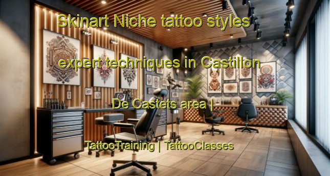Skinart Niche tattoo styles expert techniques in Castillon De Castets area | TattooTraining | TattooClasses | SkinartTraining-France